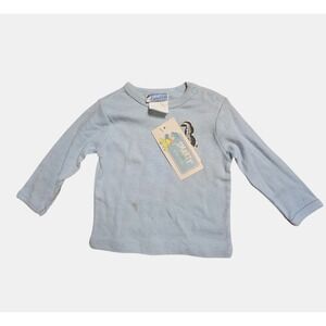 Vintage Smarty of‎ California Skunk Print Long Sleeve Shirt Top 12 Months NWT